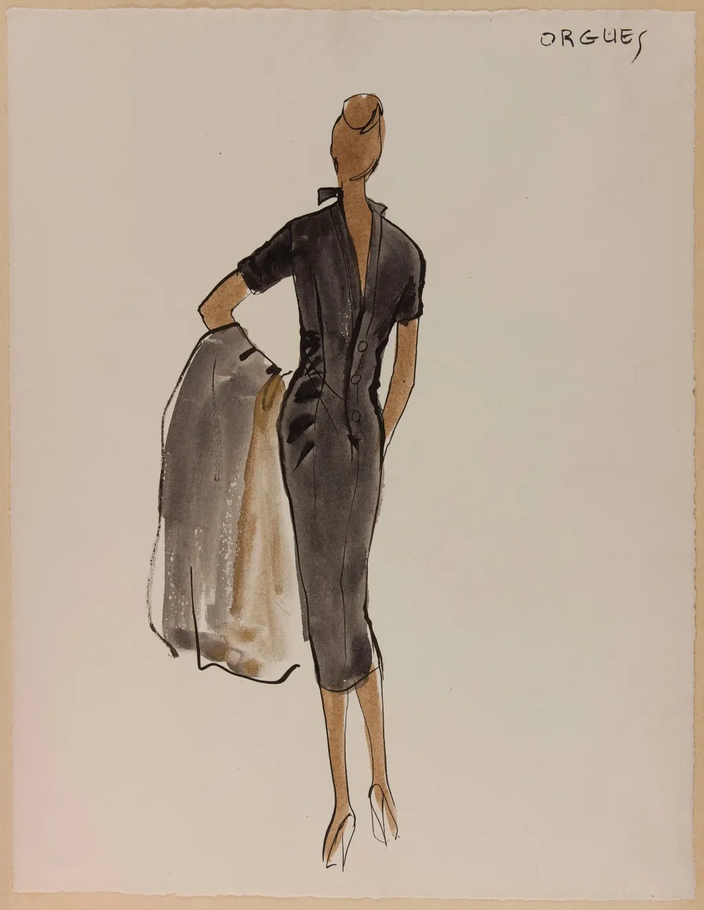 Orgues, by Marie-Louise Carven, 1956