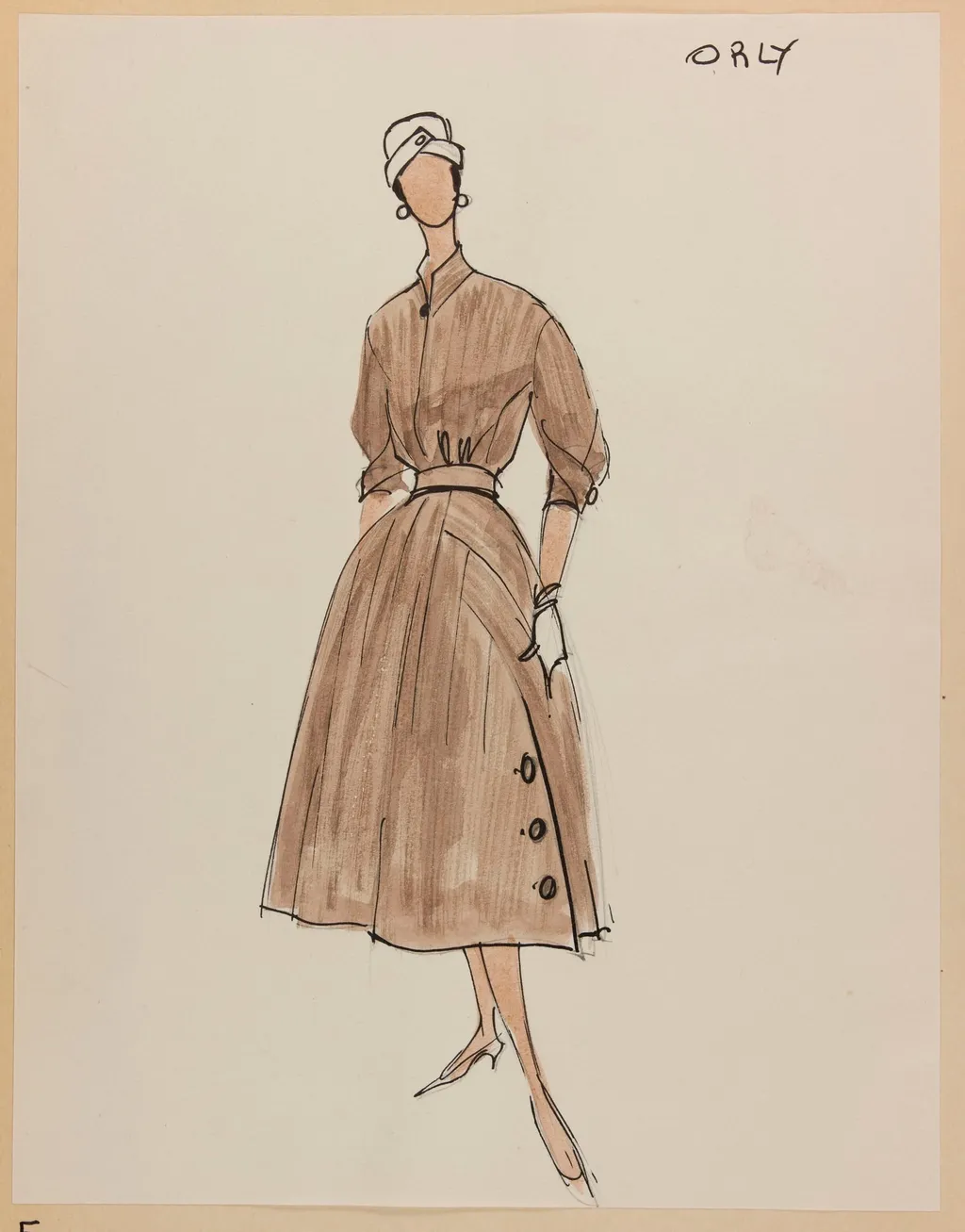 Orly, by Marie-Louise Carven, 1955