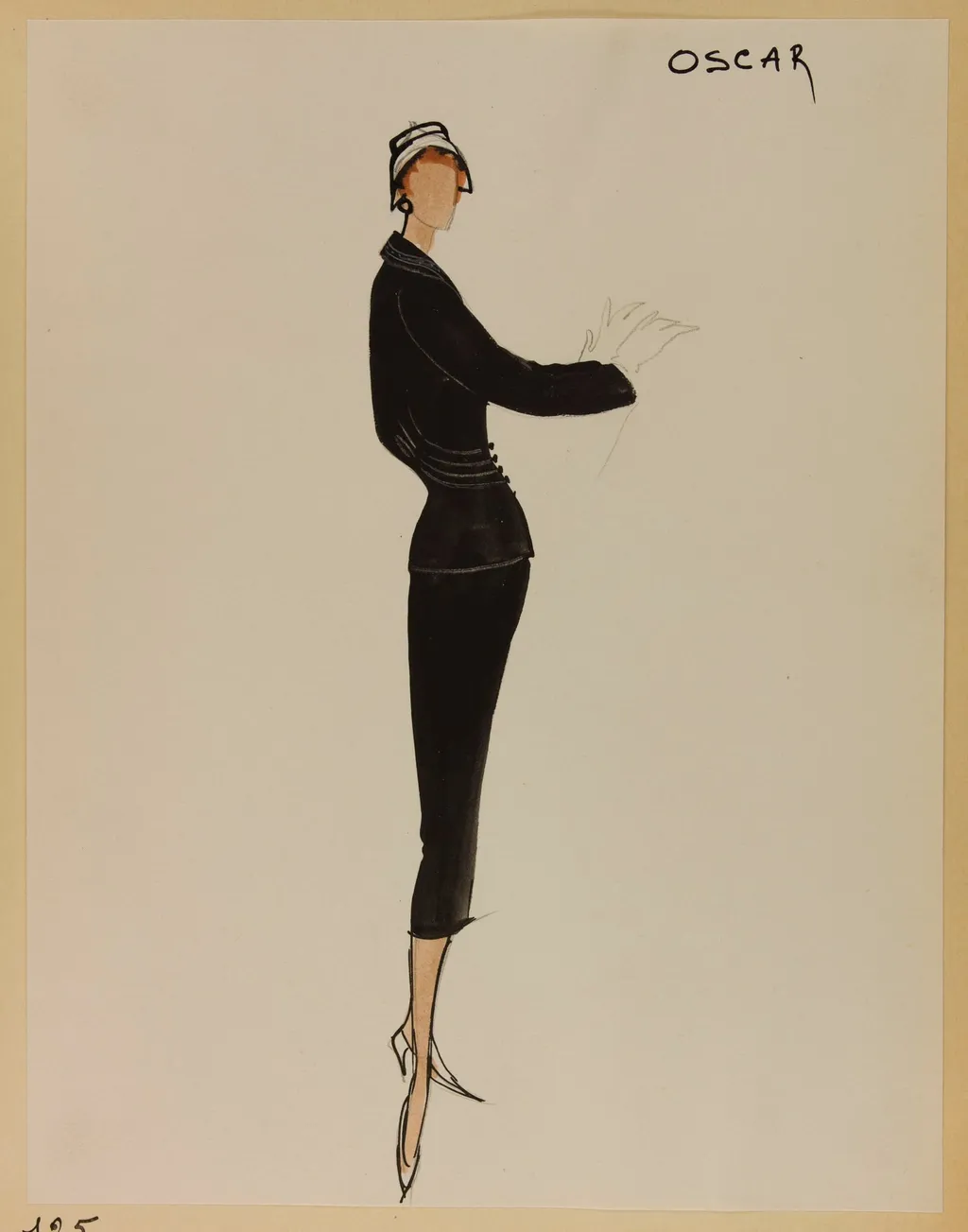 Oscar, by Marie-Louise Carven, 1955
