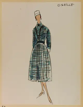 Oseille, by Marie-Louise Carven, 1955