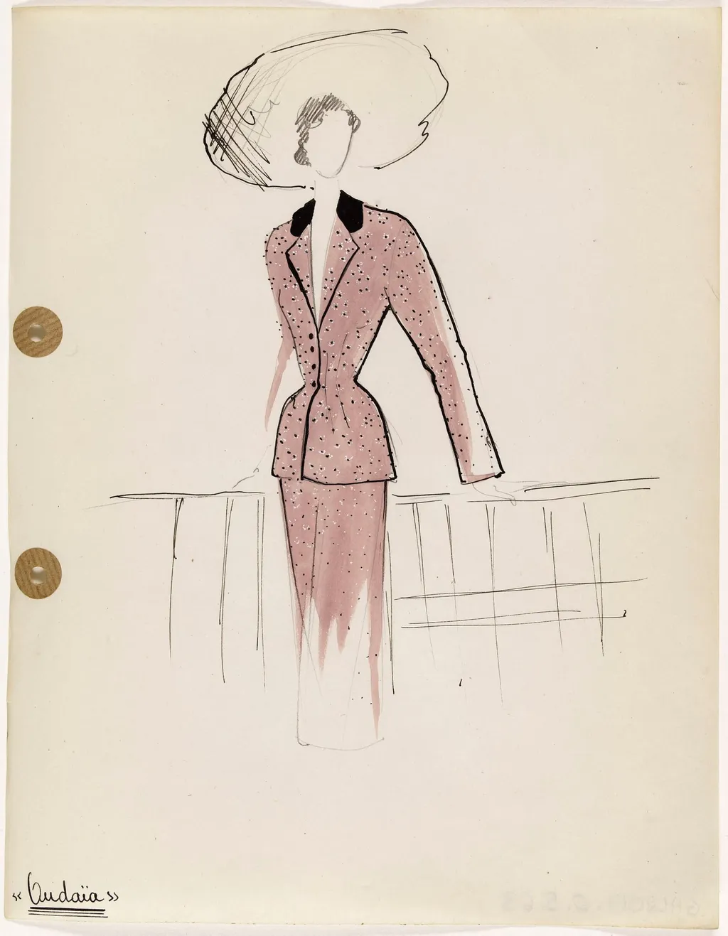'Oudaïa', by Marie-Louise Carven, 1949