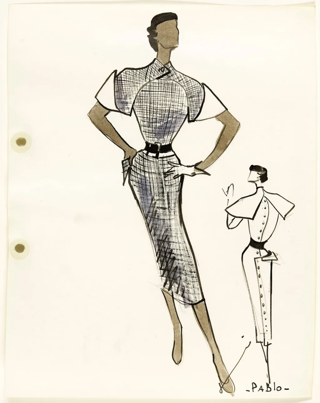 'Pablo', by Marie-Louise Carven, 1951
