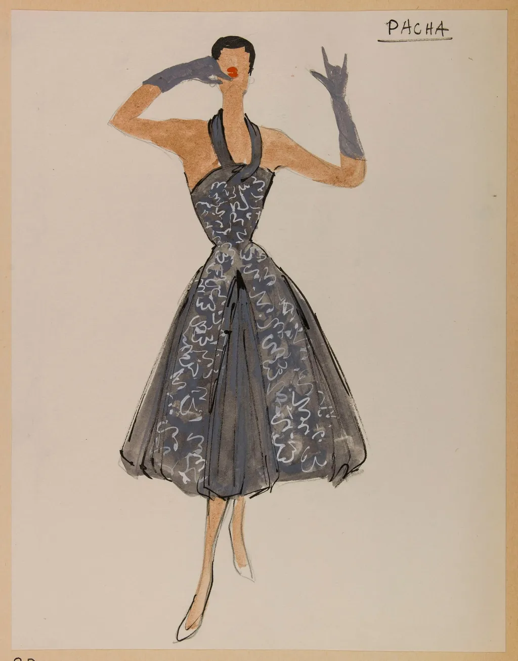 Pacha, by Marie-Louise Carven, 1953
