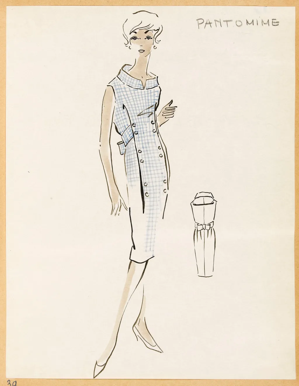 Pantomime, by Marie-Louise Carven, 1957