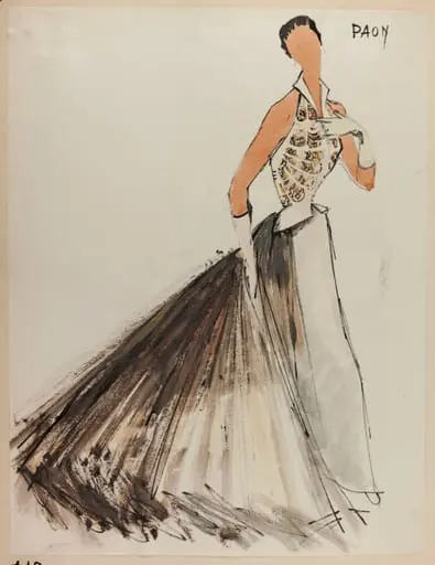 Paon, by Marie-Louise Carven