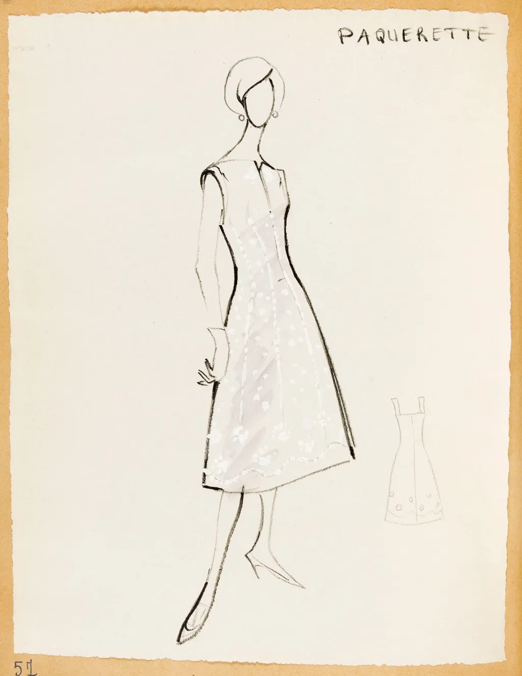 Pâquerette, by Marie-Louise Carven, 1957
