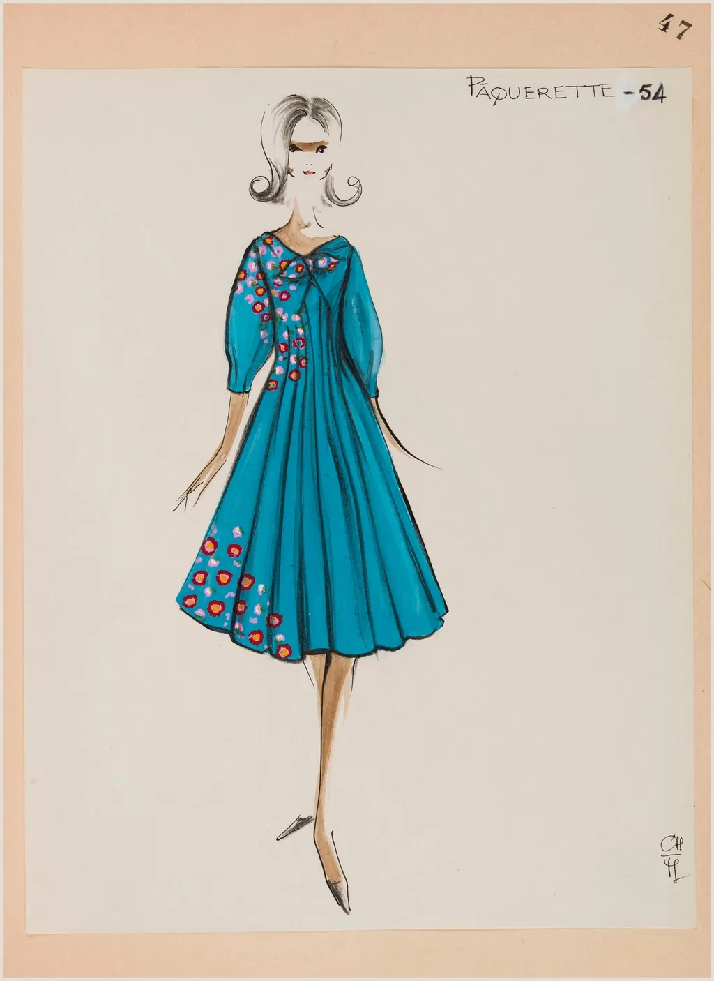 Pâquerette, by Marie-Louise Carven, 1963