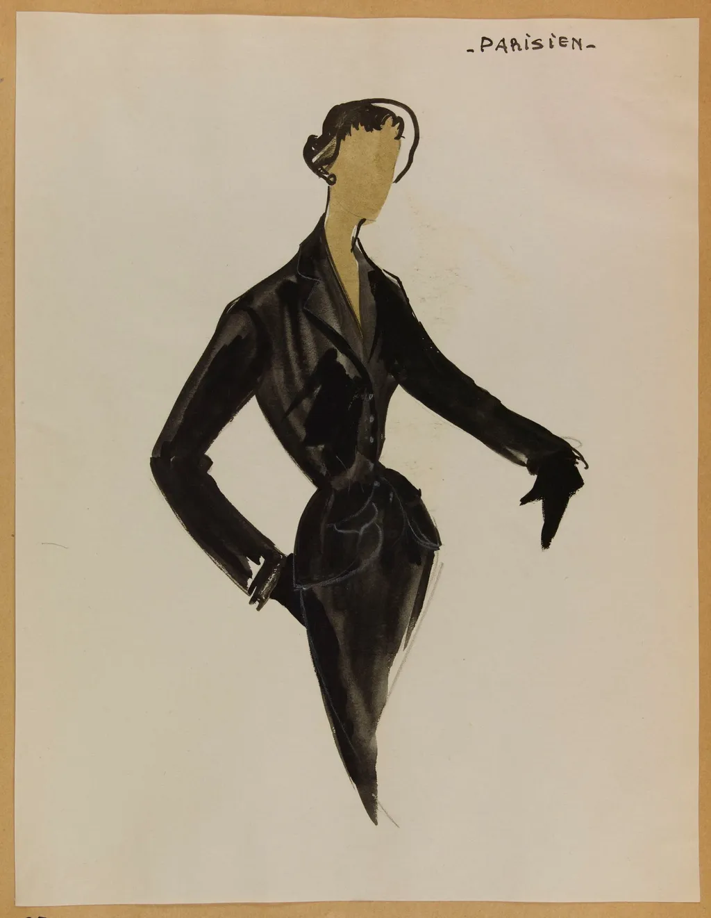 Parisien, by Marie-Louise Carven, 1952