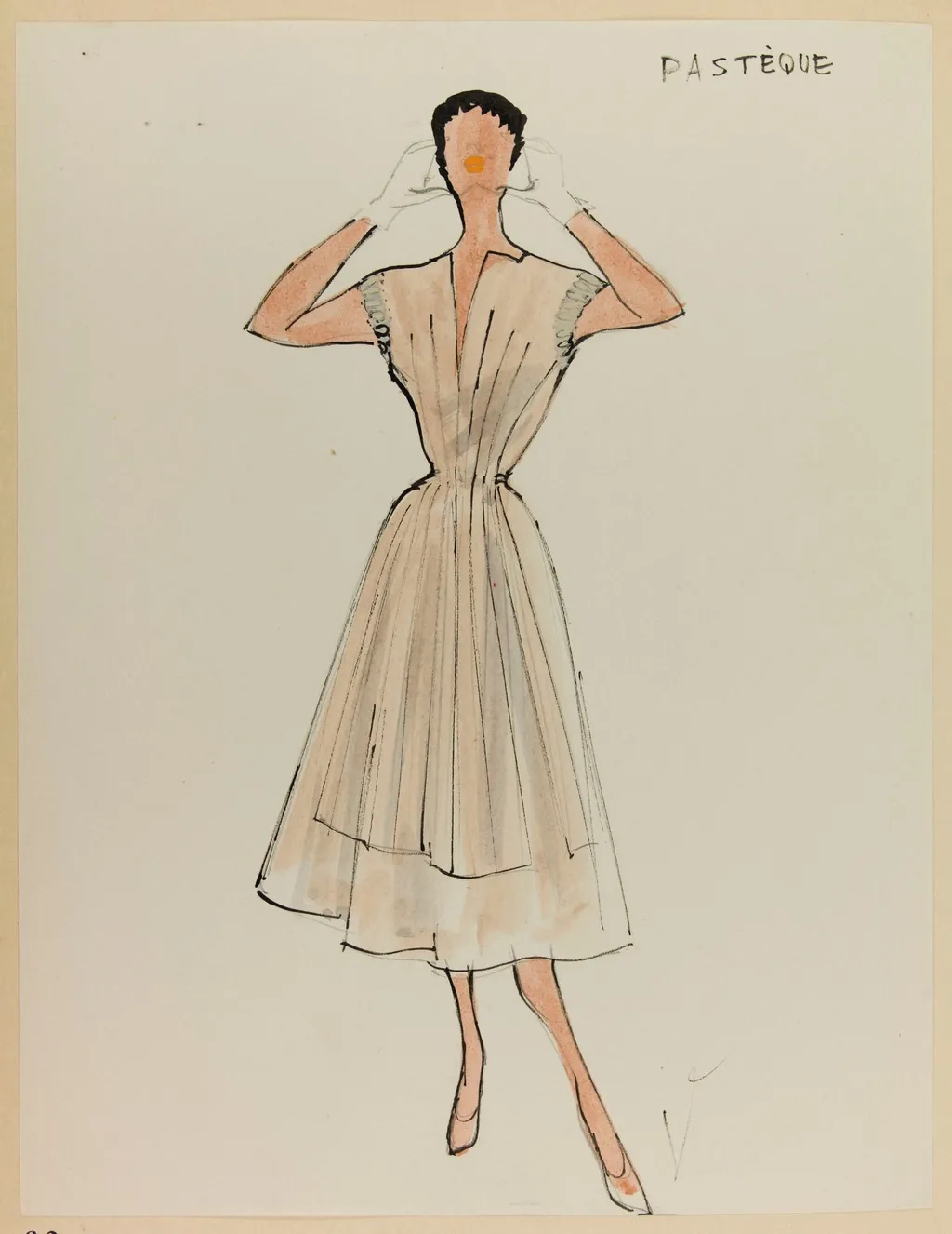 Pastèque, by Marie-Louise Carven, 1953