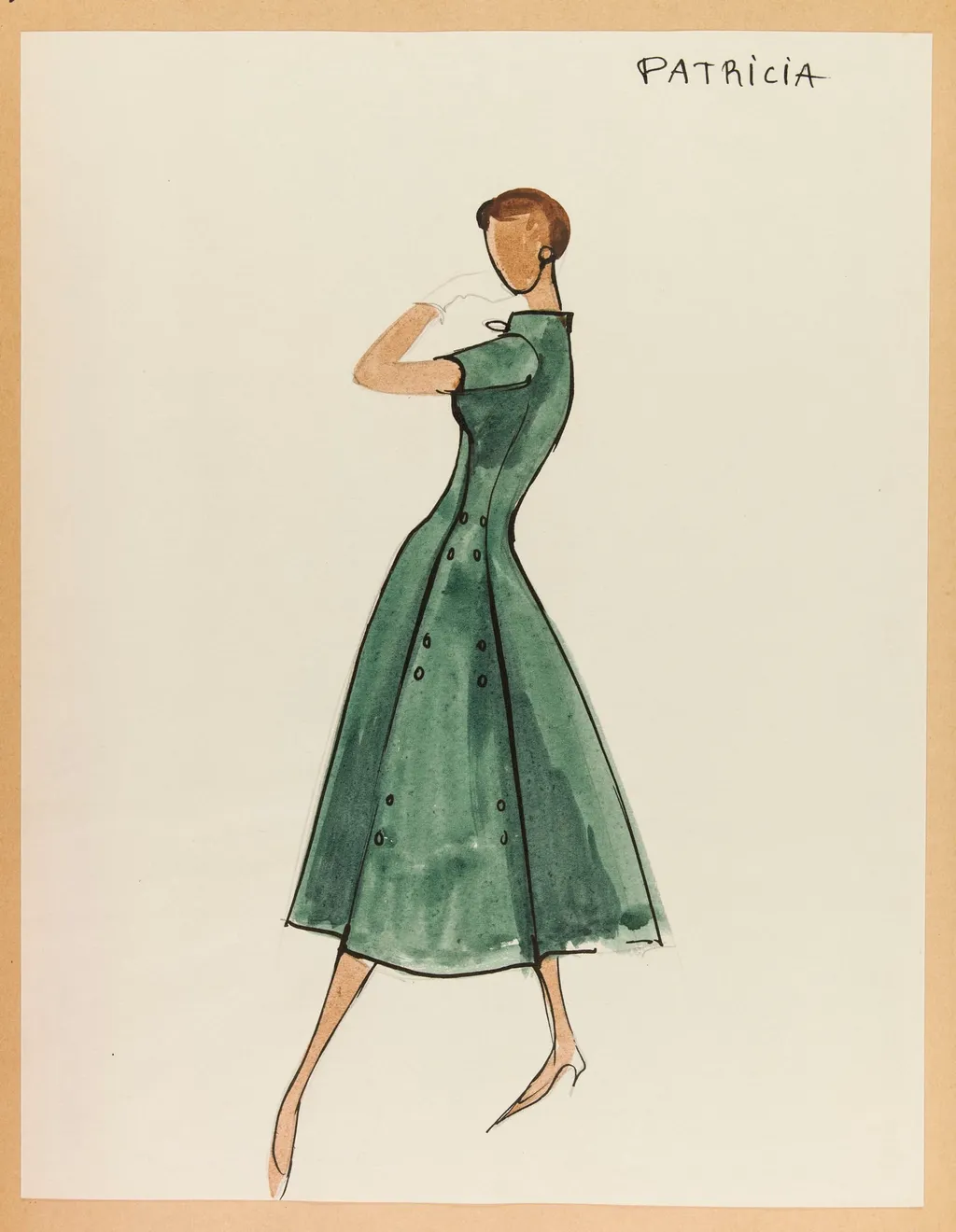 Patricia, by Marie-Louise Carven, 1955