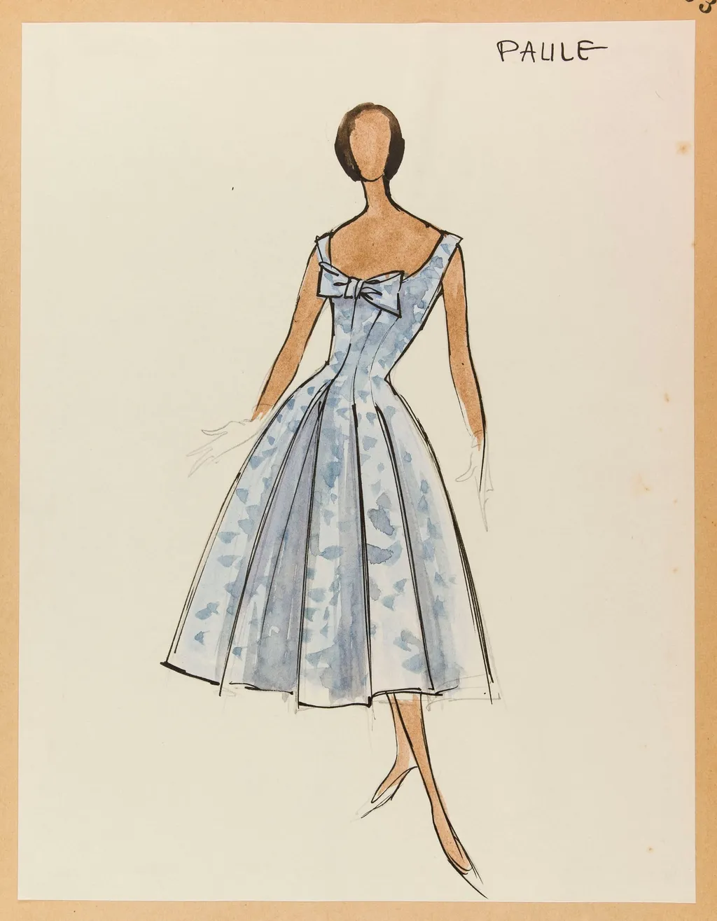 Paule, by Marie-Louise Carven, 1955