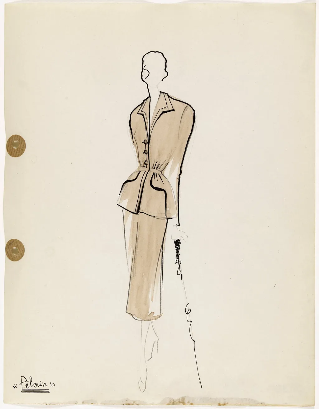'Pèlerin', by Marie-Louise Carven, 1949