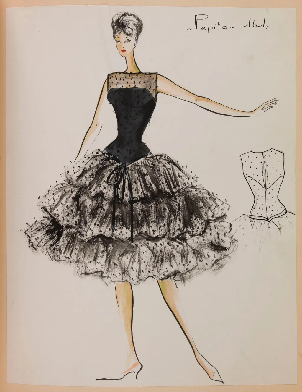 Pépita, by Marie-Louise Carven, 1958