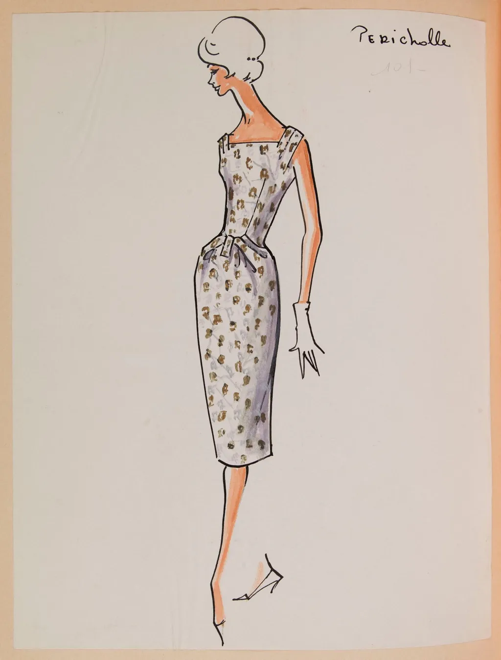Perichole, by Marie-Louise Carven, 1958