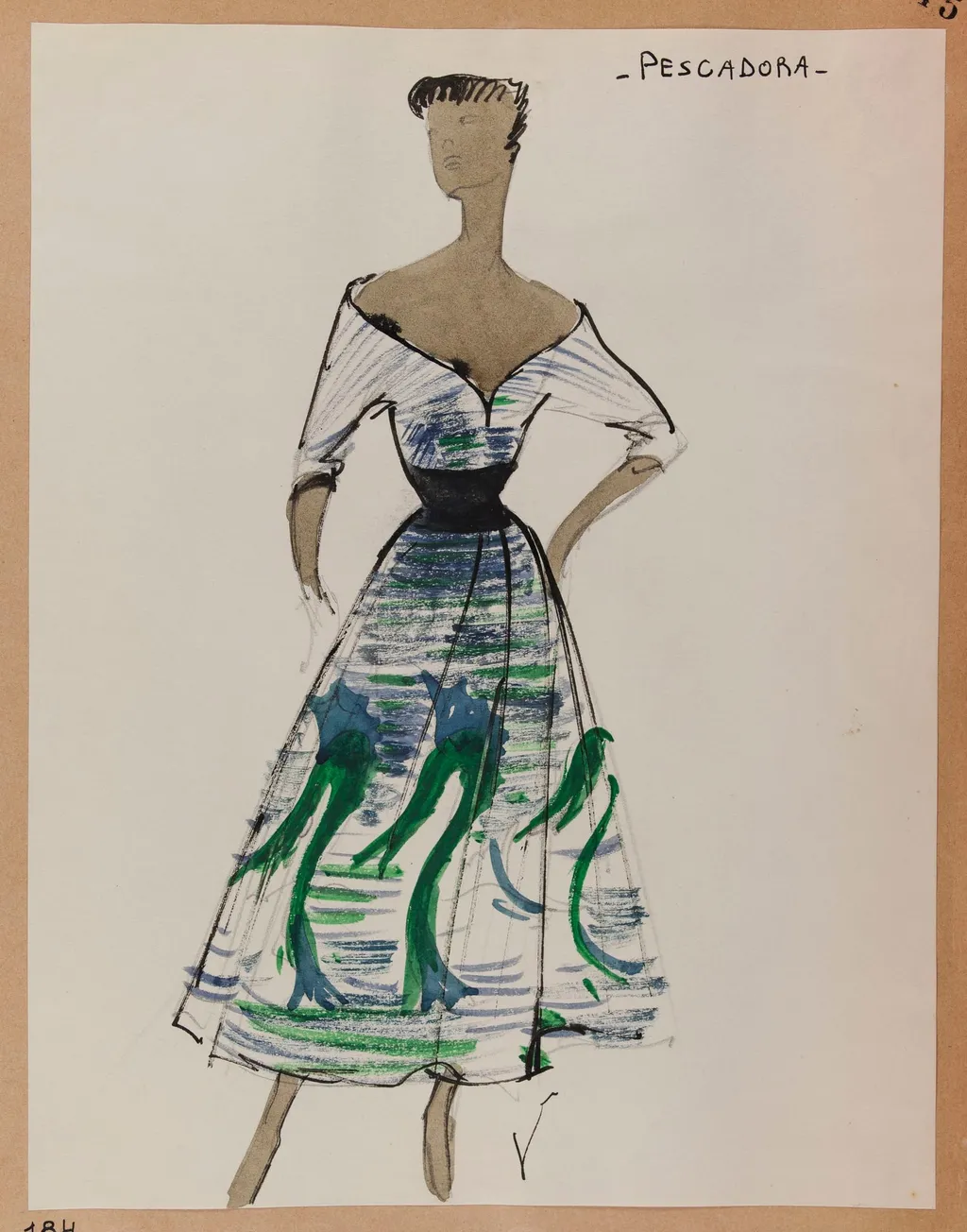 Pescadora, by Marie-Louise Carven, 1951