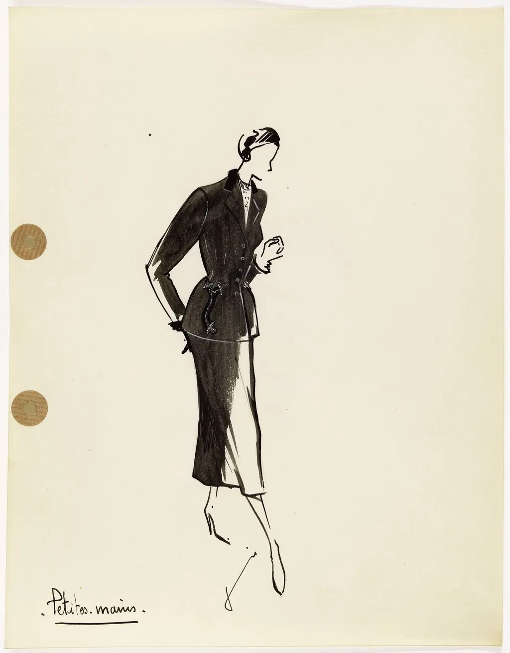 'Petites-mains', by Marie-Louise Carven, 1949