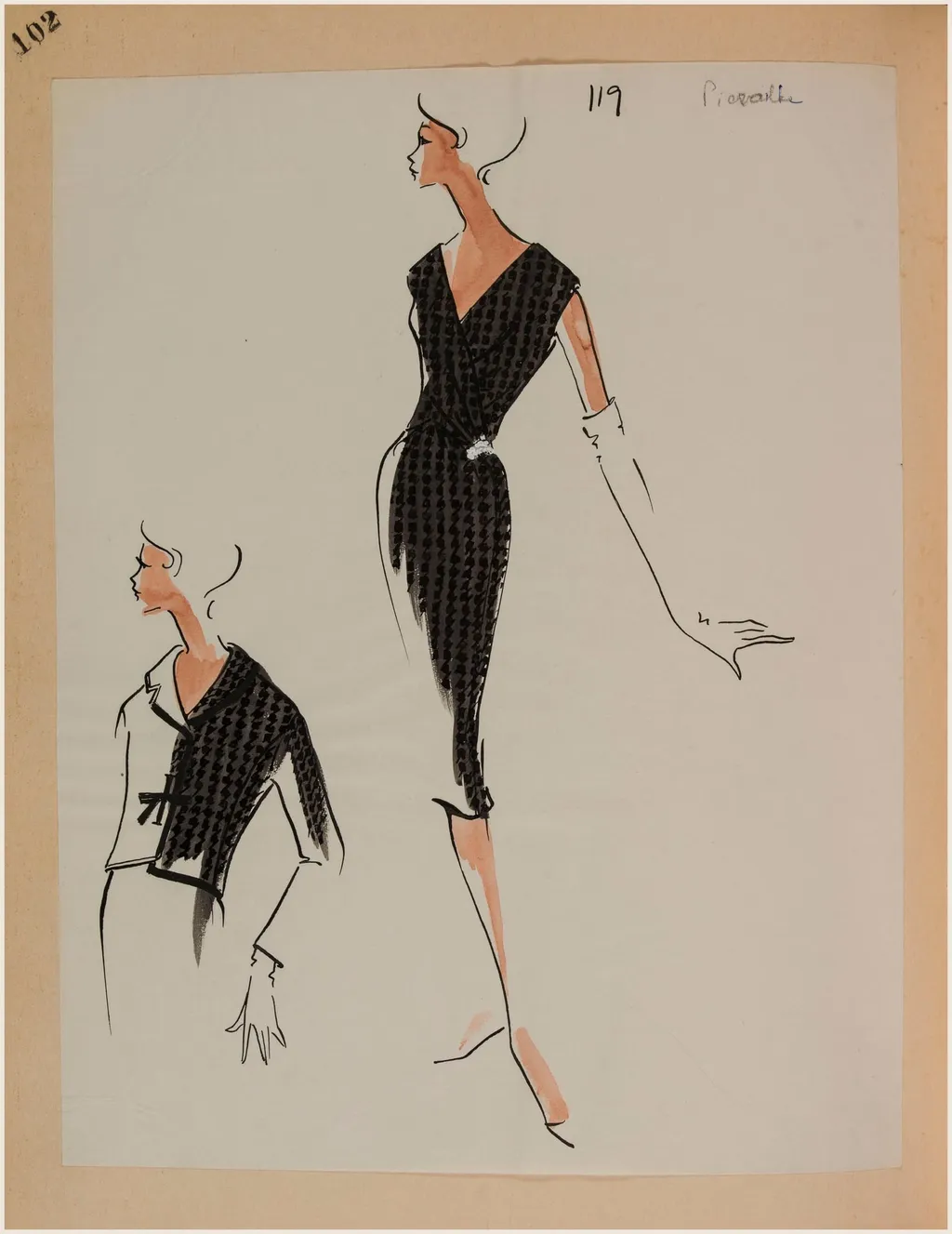 Pierralle, by Marie-Louise Carven, 1958
