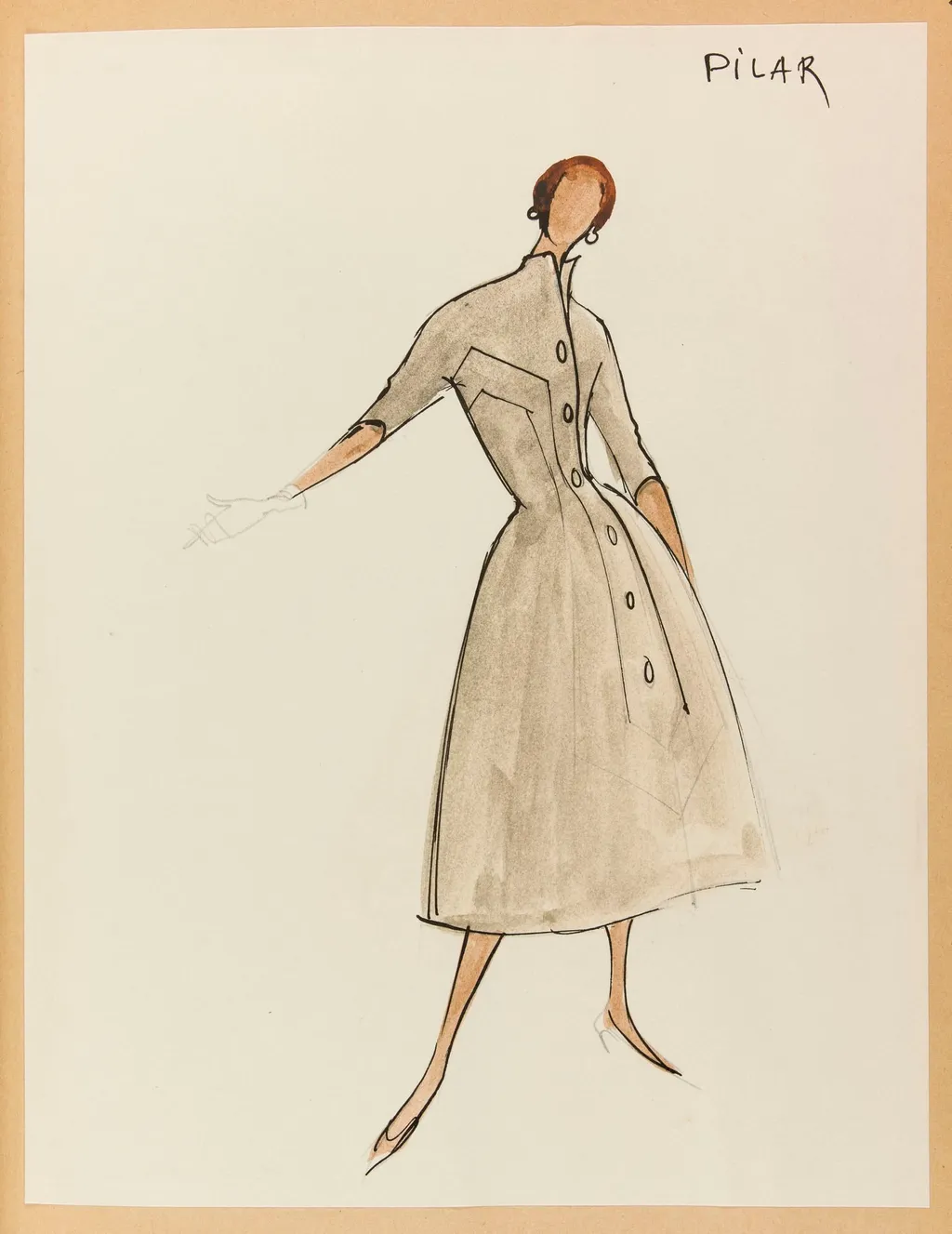 Pilar, by Marie-Louise Carven, 1955