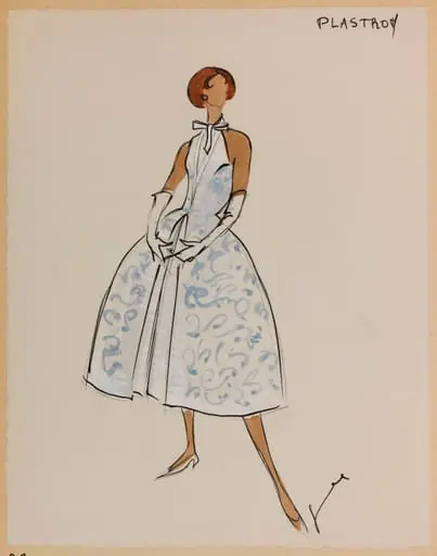Plastron, by Marie-Louise Carven