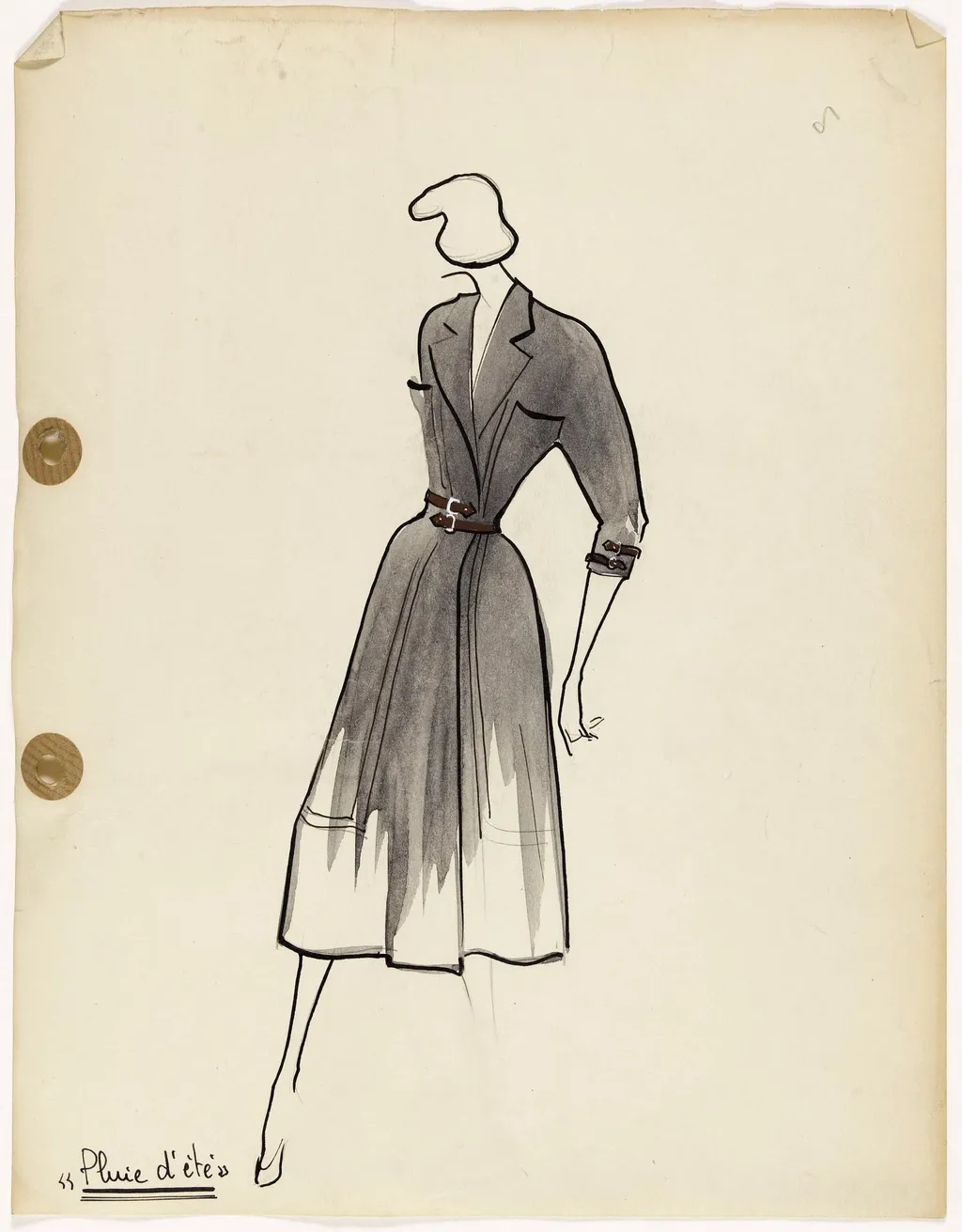 'Pluie d'été', by Marie-Louise Carven, 1949