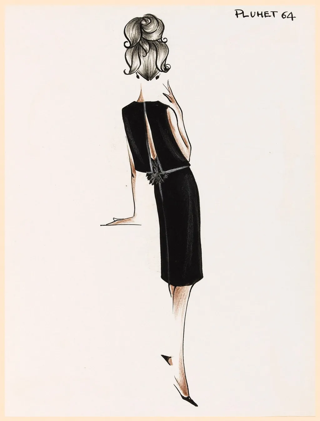 Plumet, by Marie-Louise Carven, 1962
