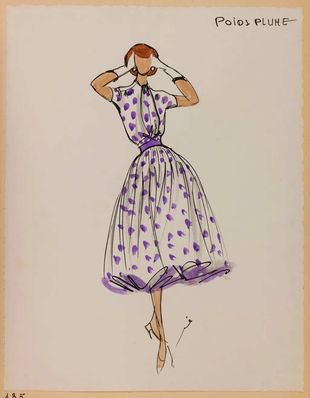 Poids plume, by Marie-Louise Carven, 1956