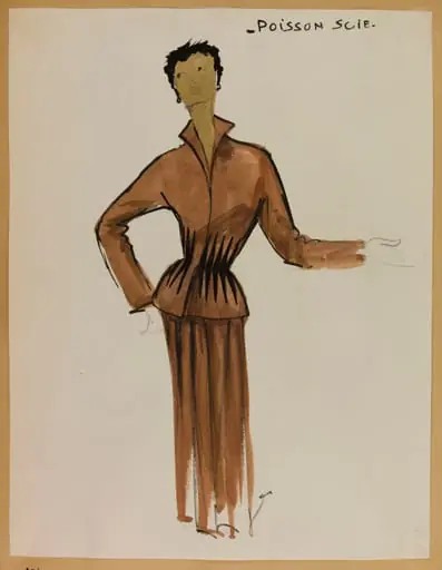 Poisson scie, by Marie-Louise Carven