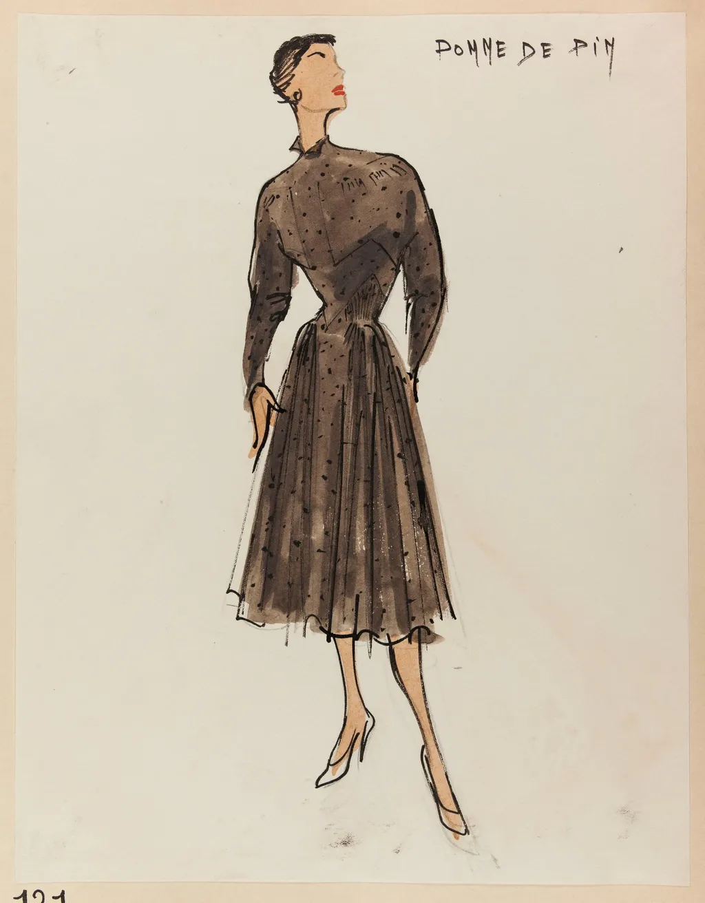 Pomme de pin, by Marie-Louise Carven, 1952