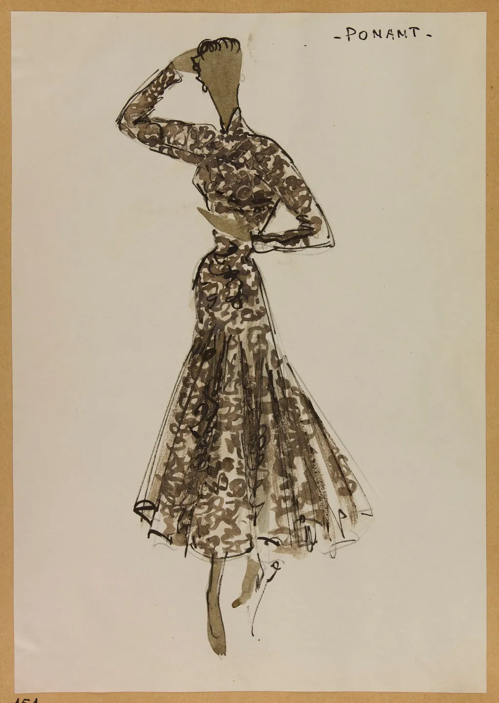 Ponant, by Marie-Louise Carven, 1952