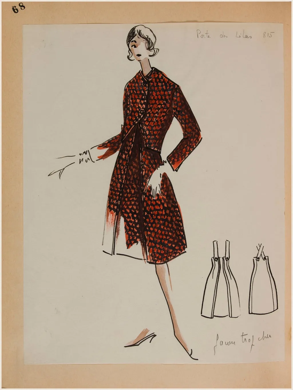 Porte des Lilas, by Marie-Louise Carven, 1958