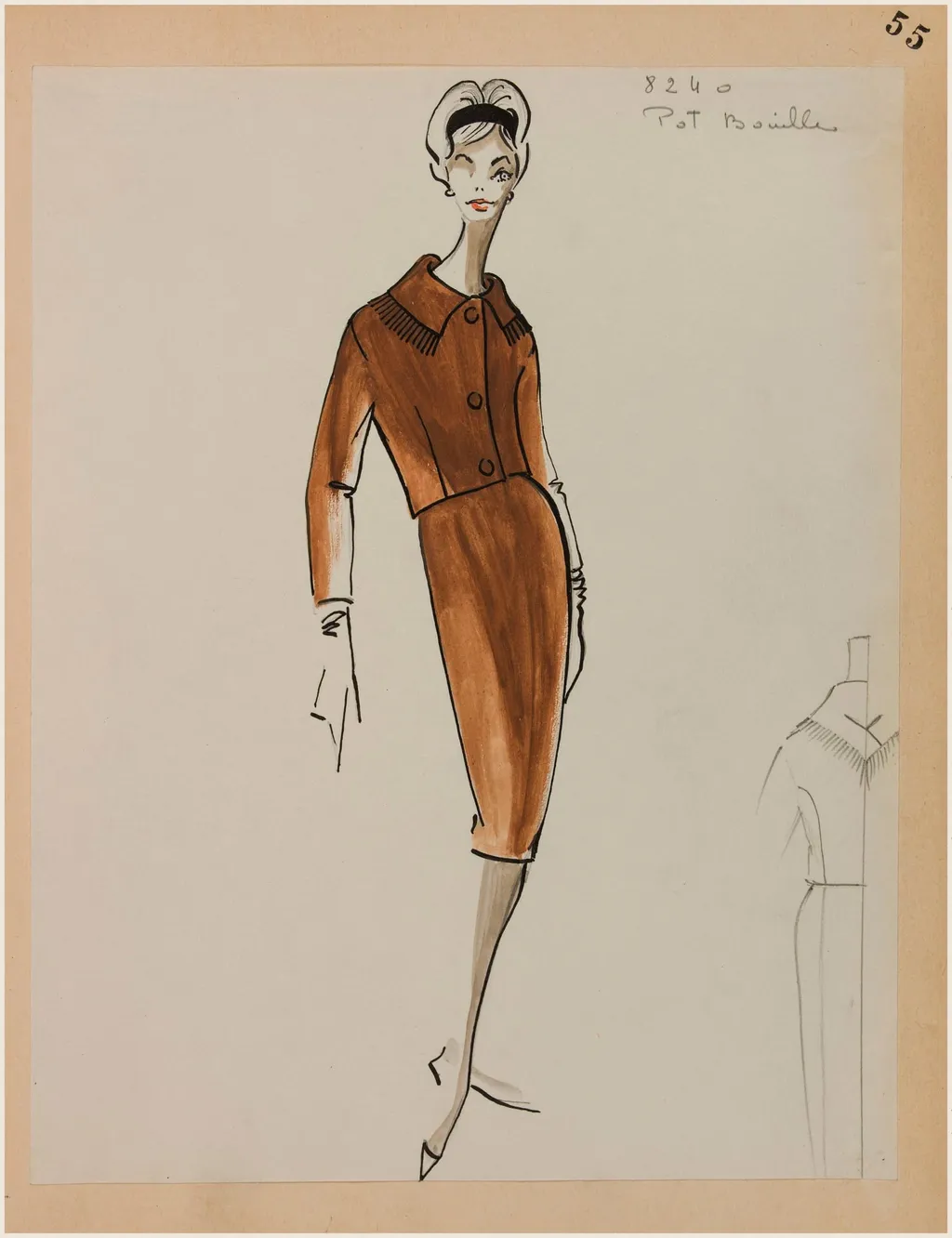 Pot Bouille, by Marie-Louise Carven, 1958