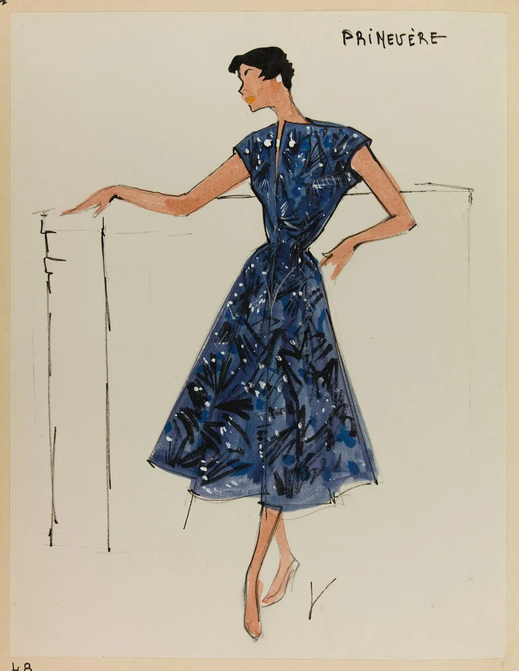 Primevère, by Marie-Louise Carven, 1953
