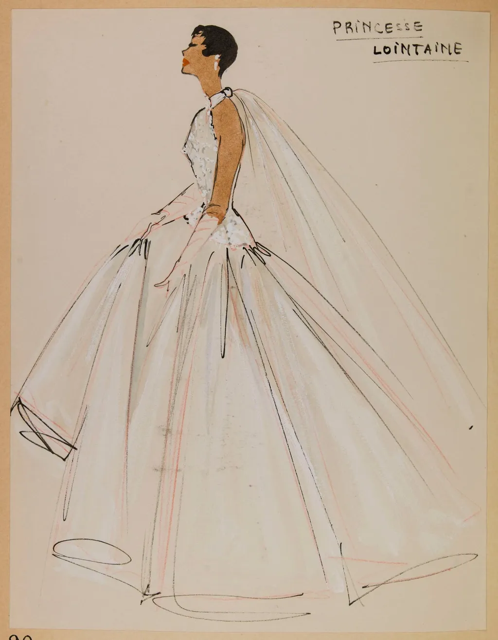 Princesse lointaine, by Marie-Louise Carven, 1953