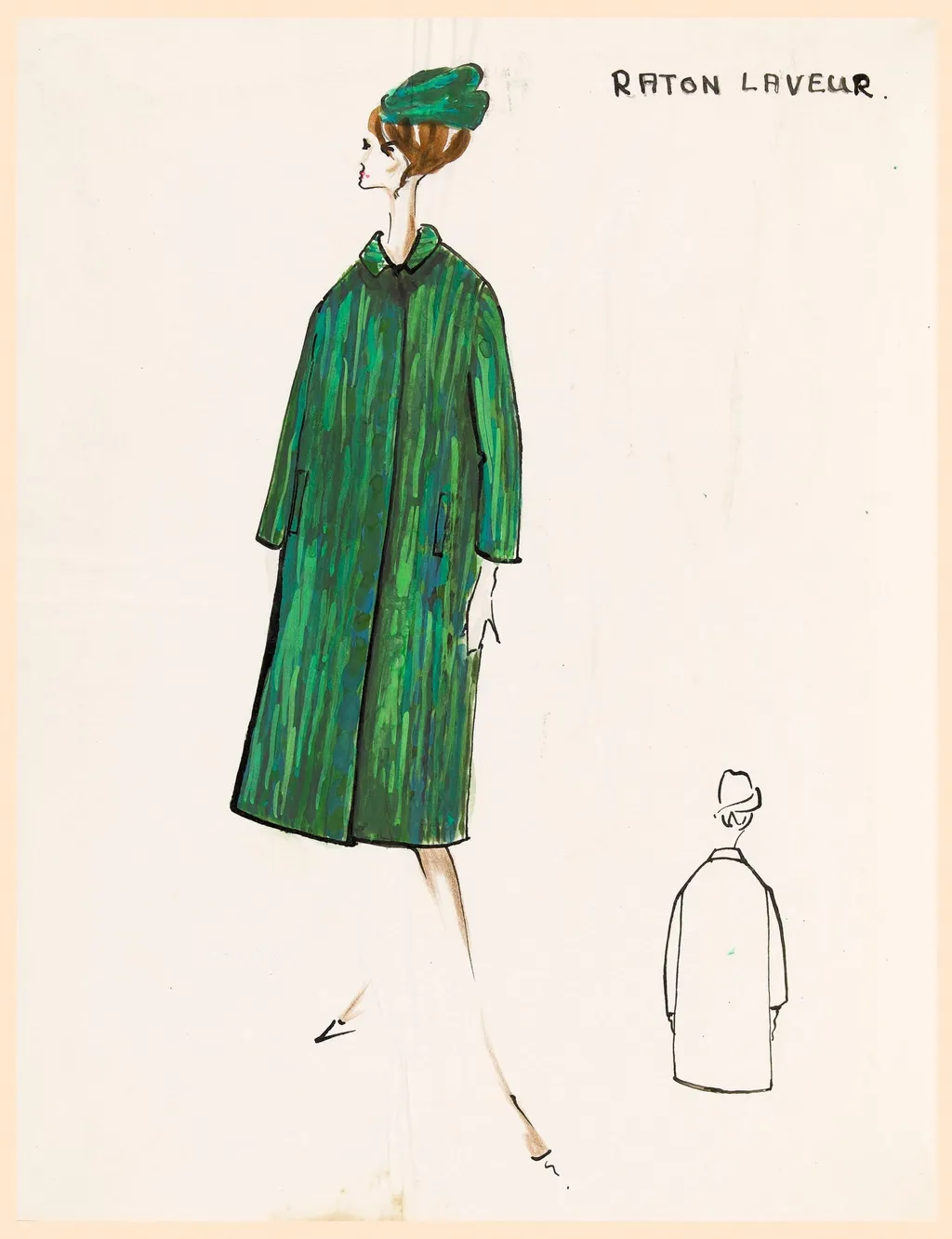Raton laveur, by Marie-Louise Carven, 1967