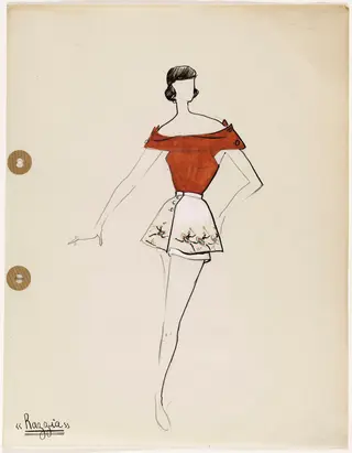 'Razzia', by Marie-Louise Carven, 1949