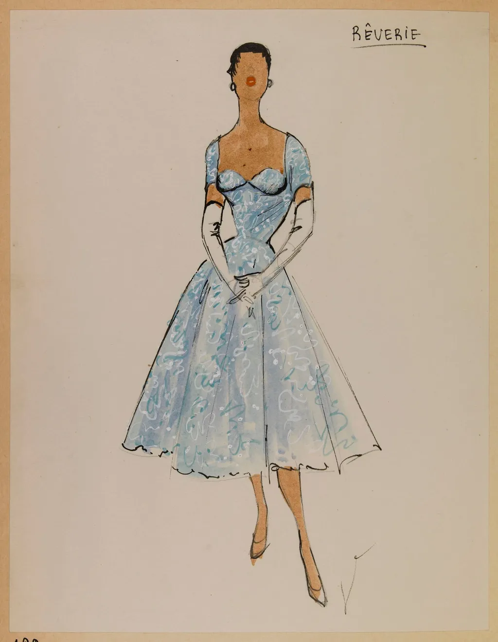 Rêverie, by Marie-Louise Carven, 1953
