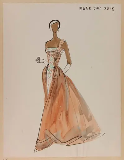 Robe d'un soir, by Marie-Louise Carven