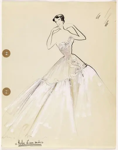 'Robe d'un soir', by Marie-Louise Carven