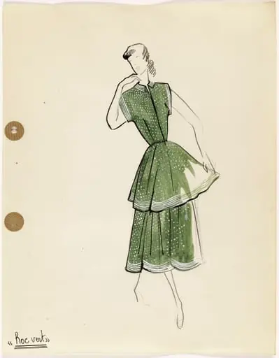 'Roc vert', by Marie-Louise Carven