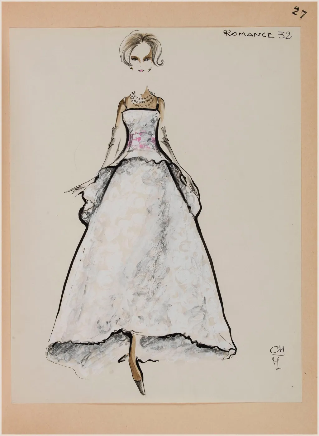 Romance, by Marie-Louise Carven, 1963