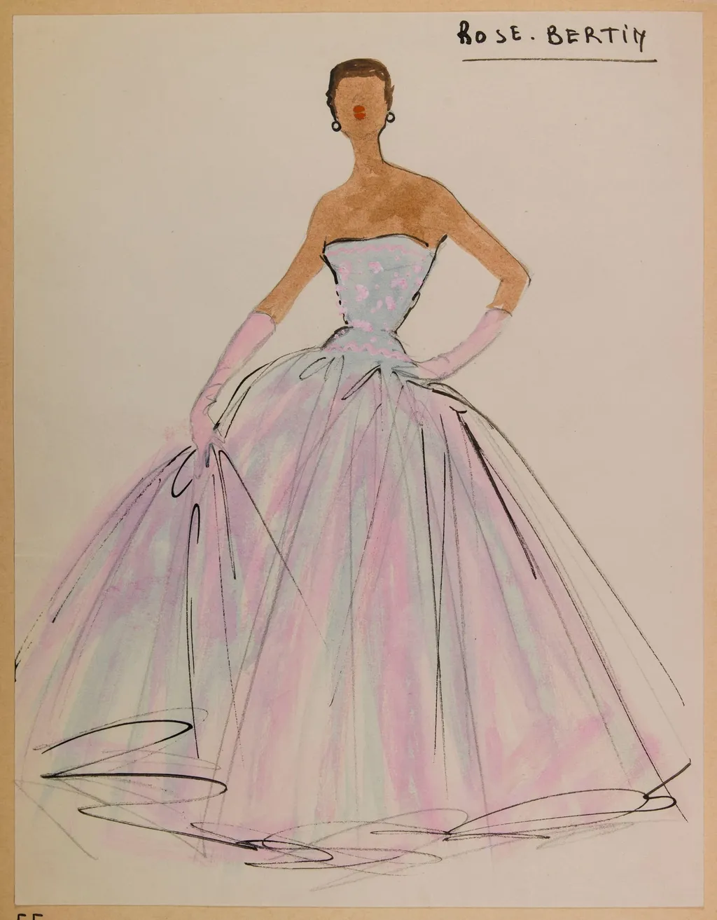 Rose Bertin, by Marie-Louise Carven, 1953