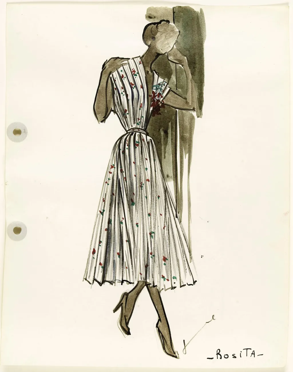 'Rosita', by Marie-Louise Carven, 1951