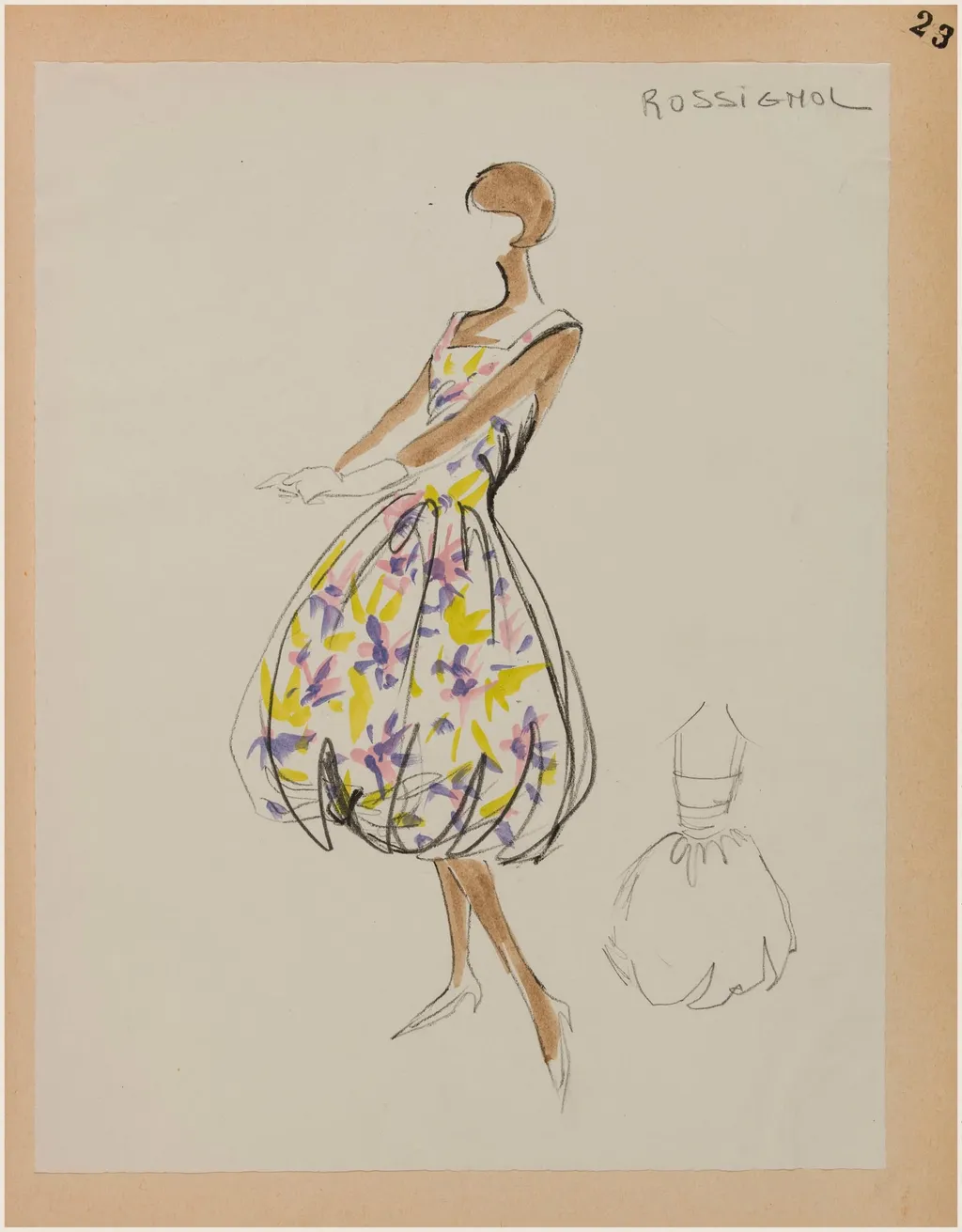 Rossignol, by Marie-Louise Carven, 1958