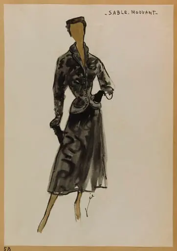 Sable mouvant, by Marie-Louise Carven