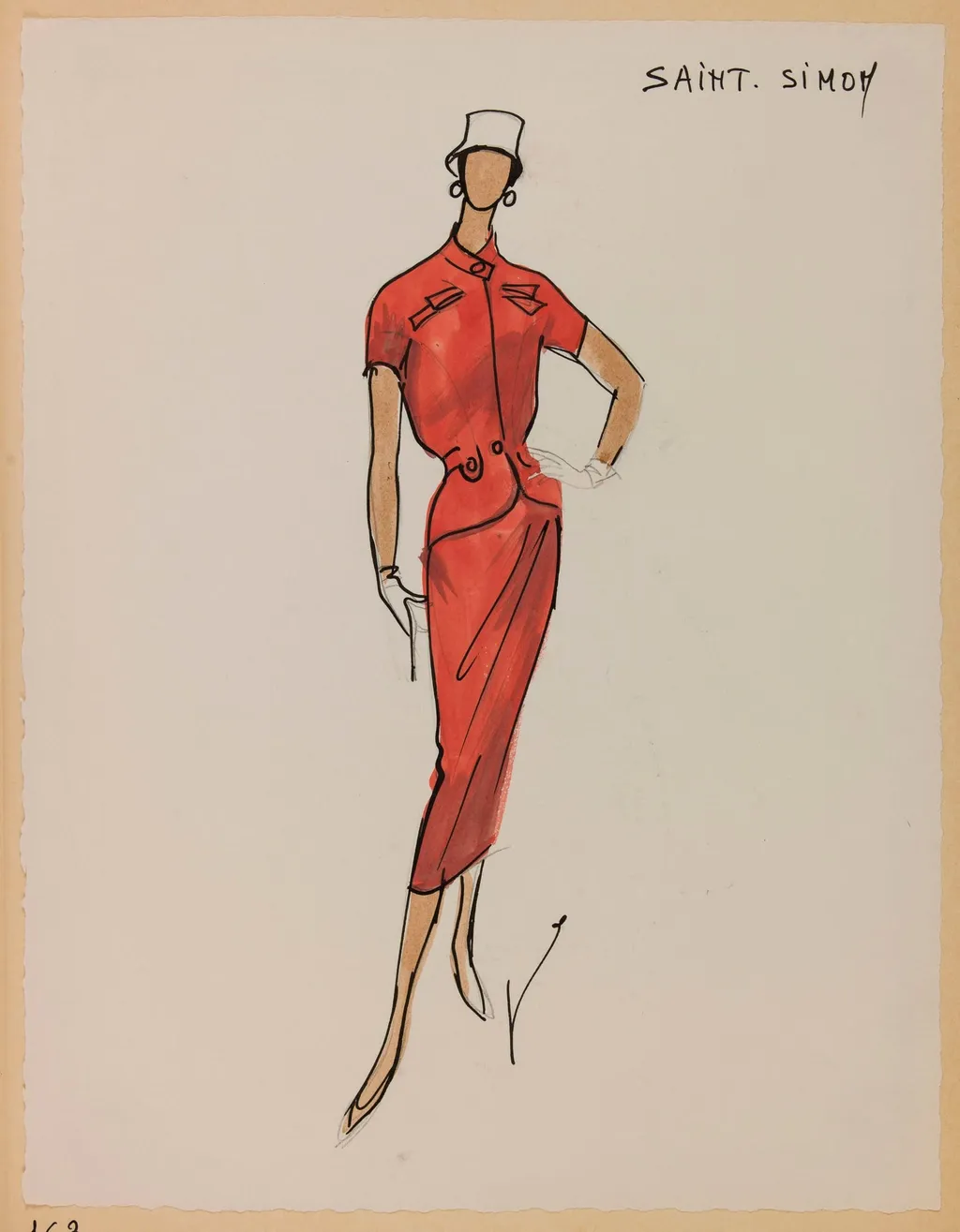 Saint Simon, by Marie-Louise Carven, 1956