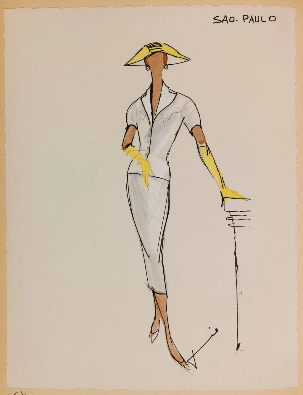 Sao Paulo, by Marie-Louise Carven, 1956
