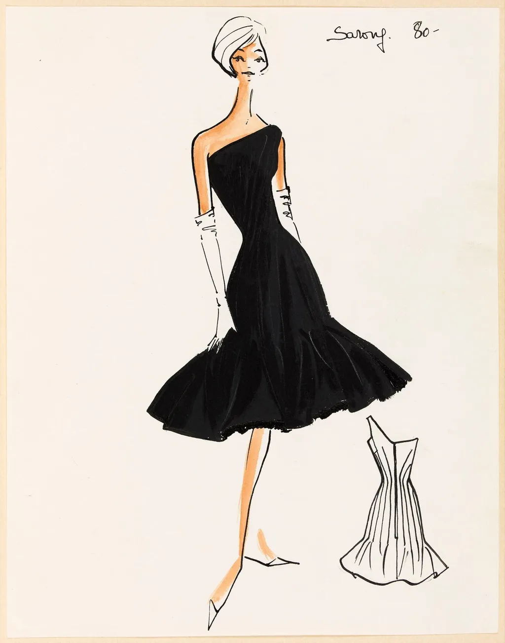Sarong, by Marie-Louise Carven, 1959