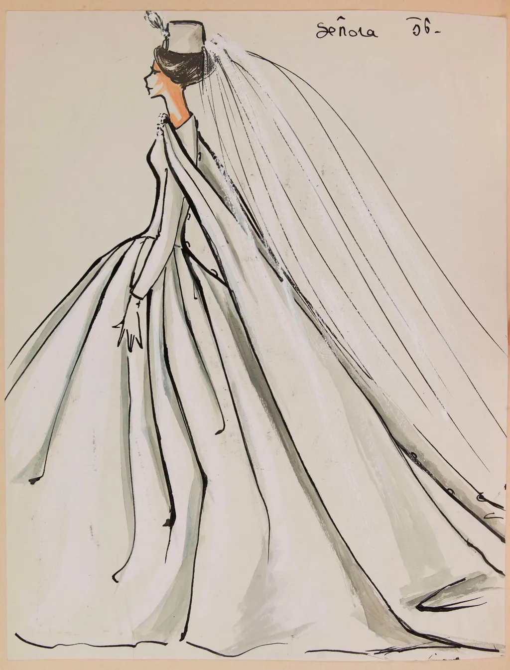 Senora, by Marie-Louise Carven, 1958