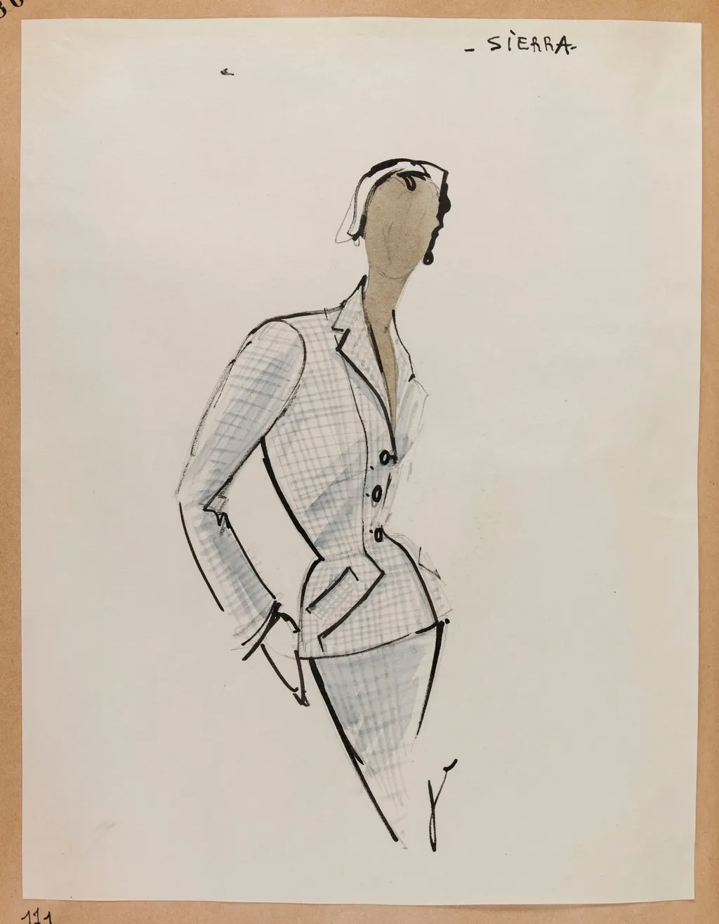 Sierra, by Marie-Louise Carven, 1951