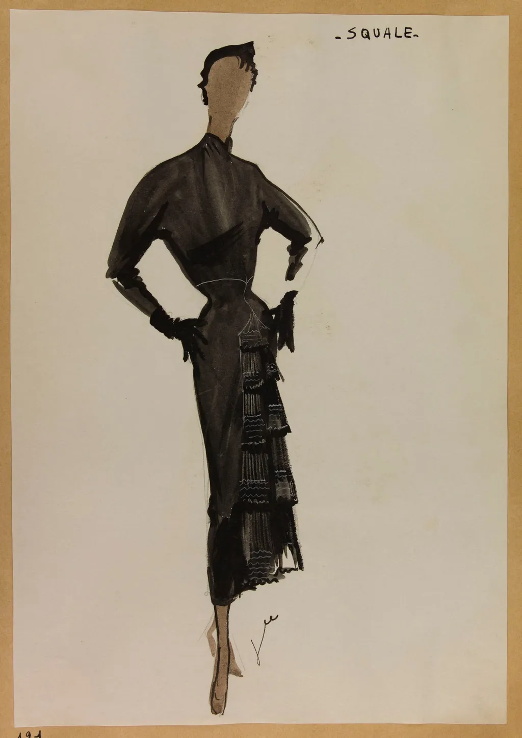 Squale, by Marie-Louise Carven, 1952